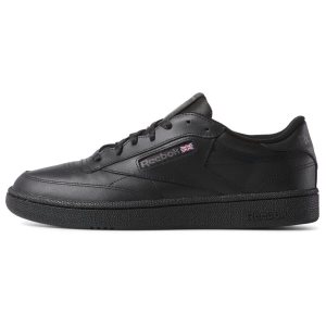 Adidasy Męskie Reebok Club C 85 Czarne/Szare PL 47AQEHK